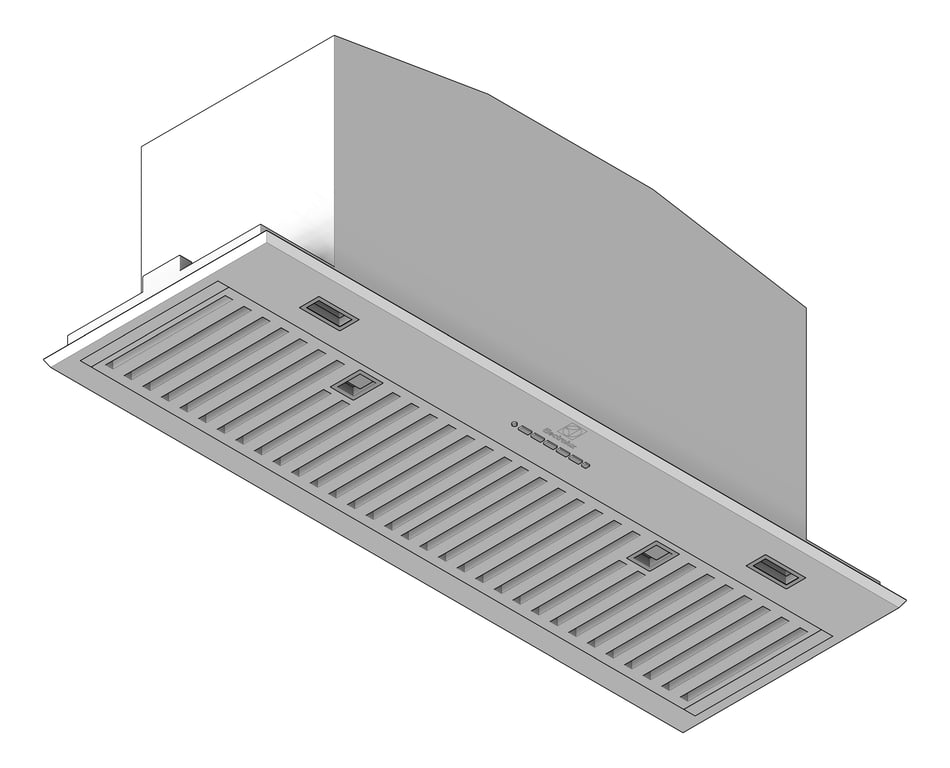 Navigate to Rangehood Integrated Electrolux 860 BaffleFilter