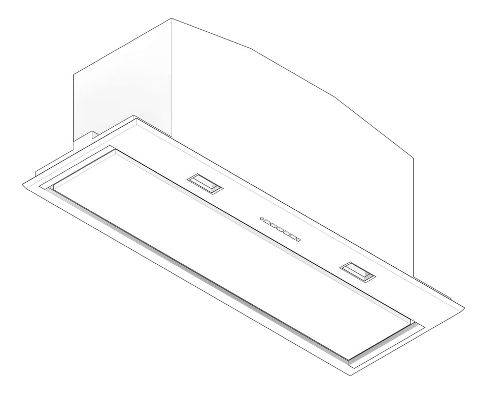 3D Documentation Image of Rangehood Integrated Electrolux 860 PerimeterExtraction