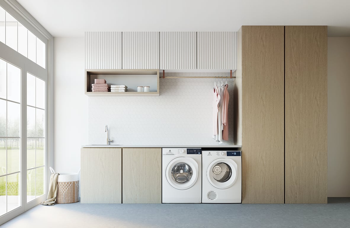 EDV605H3WB Insit Jul22 Image of Dryer Electrolux SmallCapacity
