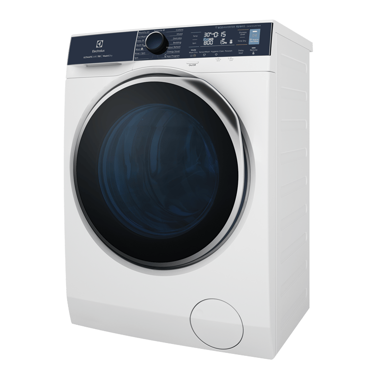 EWW1042R7WB ANZ AngR Jun21 HR Image of Washer FrontLoad Electrolux DryerCombo
