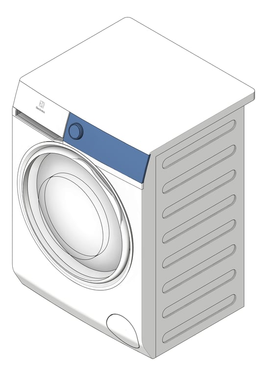 Image of Washer FrontLoad Electrolux DryerCombo