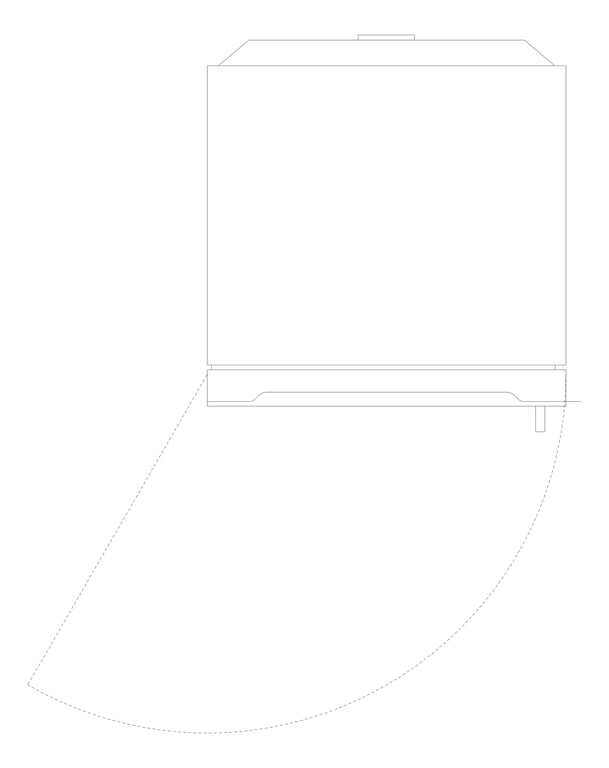 Plan Image of Freezer SingleDoor Electrolux 388L