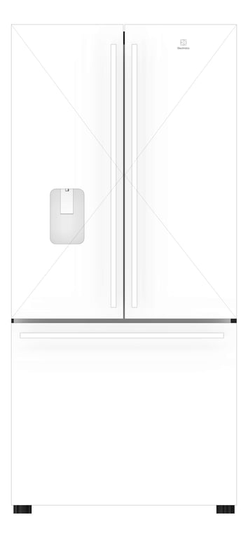 Front Image of Refrigerator FrenchDoor Electrolux 491L