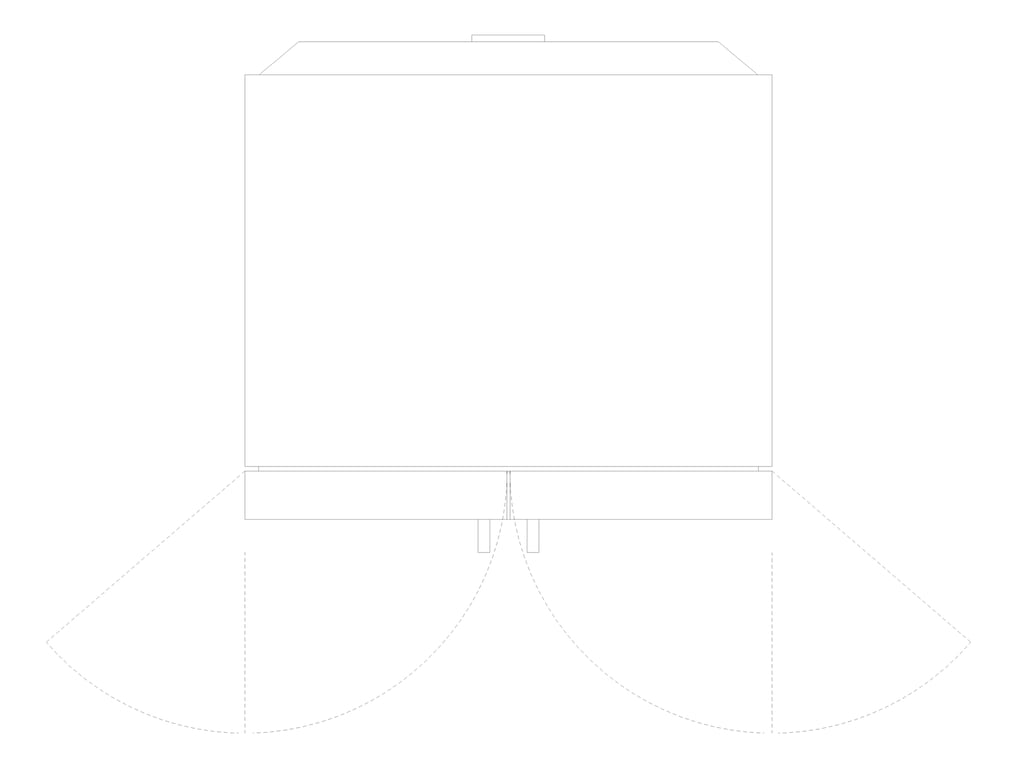 Plan Image of Refrigerator FrenchDoor Electrolux 491L