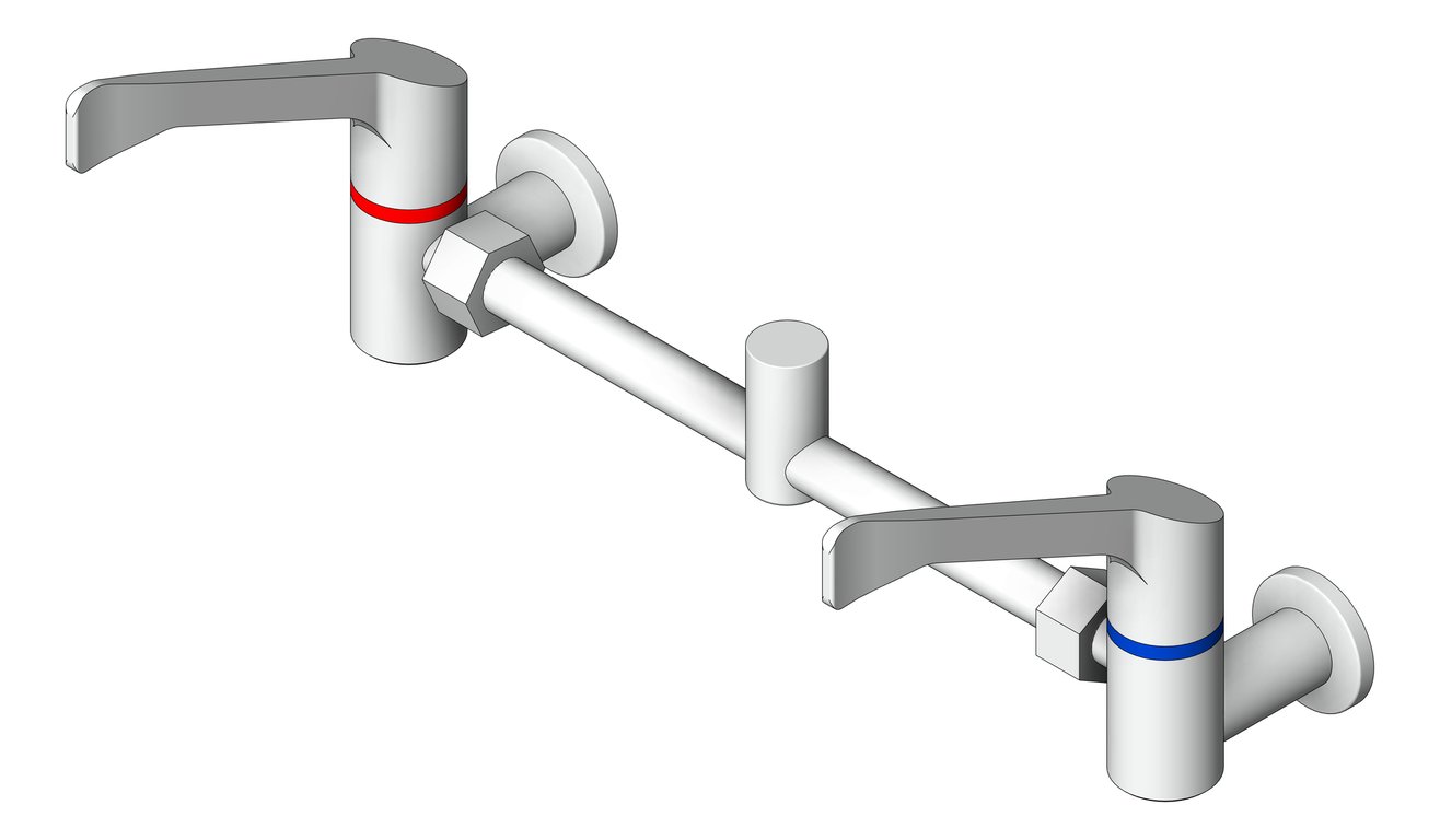 TapSet Wall Enware Leva Surgeon Swivel Adjustable