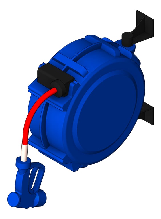 HoseReel Wall Enware WashDown TriggerSpray HeavyDuty