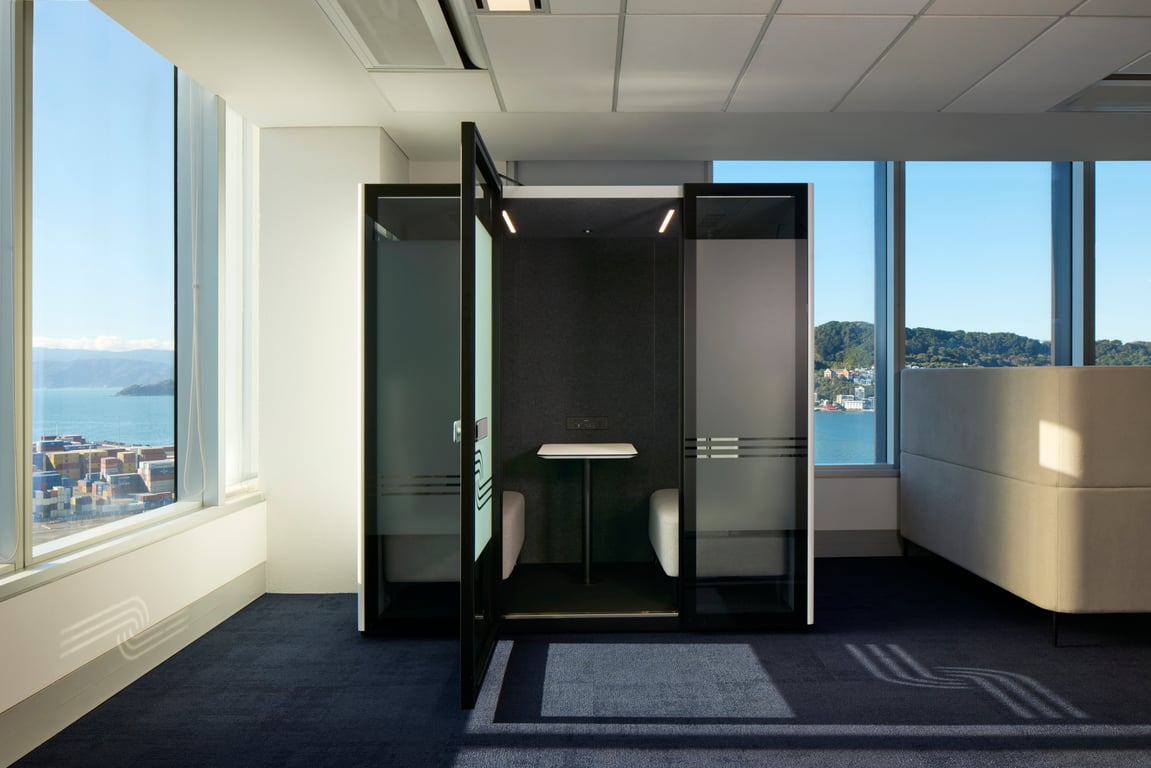europlan refresh d pod commercial install 1 Image of Booth Meeting Europlan Refresh D-Pod 2-0