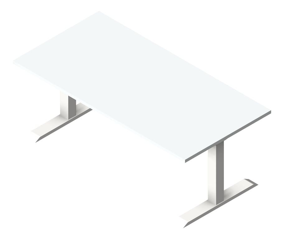 Navigate to Desk Single Europlan Tidal Premium AdjustableHeight