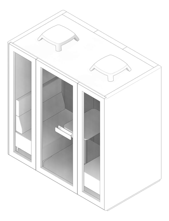 3D Documentation Image of Booth Meeting Europlan Refresh D-Pod 2-0