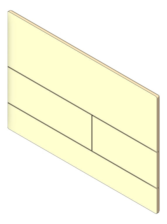 Image of FlushPlate Wall FaucetStrommen TECE Square