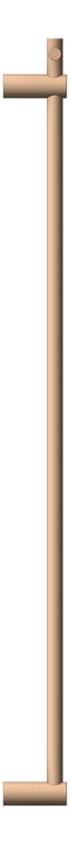 Left Image of TowelRail Vertical FaucetStrommen PegasiNF Heated Tbar