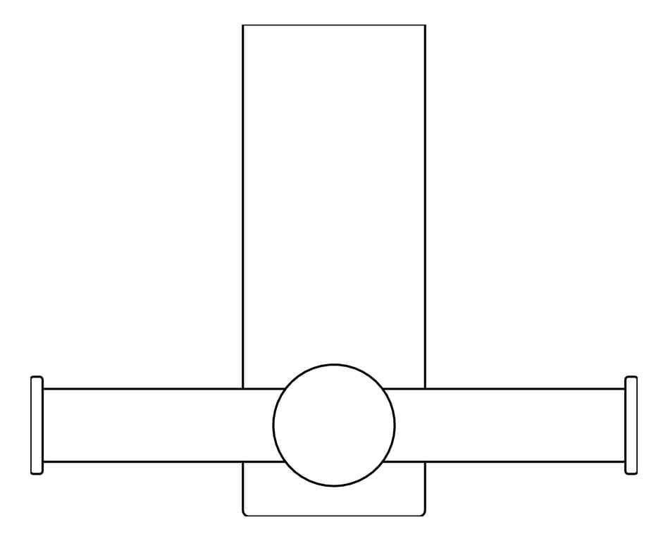 Plan Image of TowelRail Vertical FaucetStrommen PegasiNF Heated Tbar