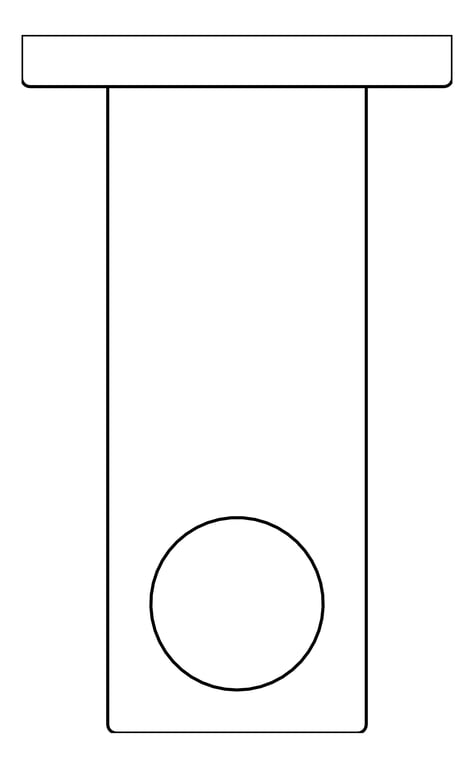 Plan Image of TowelRail Vertical FaucetStrommen Pegasi Heated