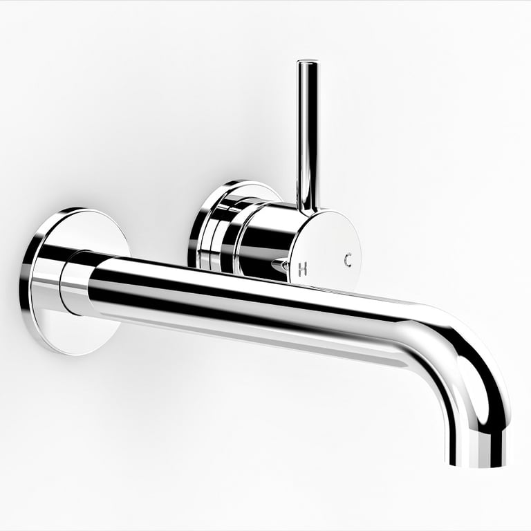 FaucetStrommen PegasiMBasinMixerSet200 Render Image of MixerSet Basin FaucetStrommen PegasiM 200