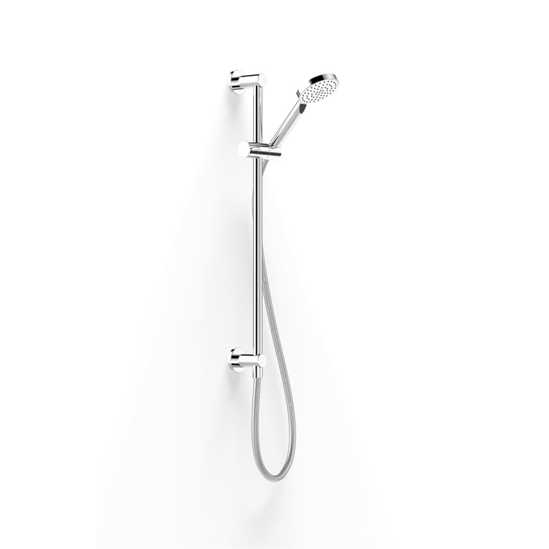 FaucetStrommen PegasiSlideShowerInflow60090Rnd Render Image of Shower Rail FaucetStrommen Pegasi HandHeld Round 600