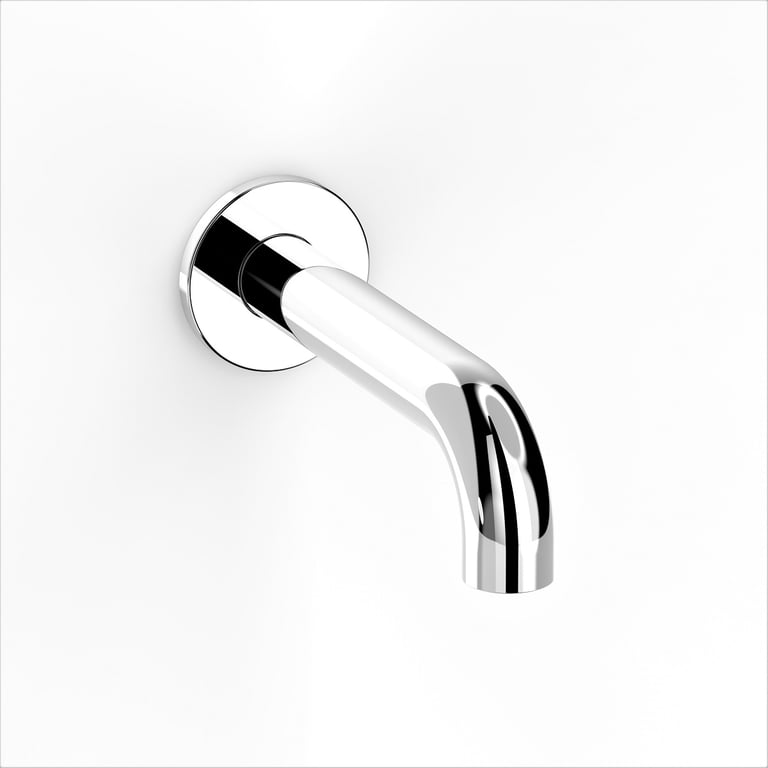 FaucetStrommen PegasiWallBasinSpout150 Render Image of Spout Basin FaucetStrommen Pegasi Wall 150