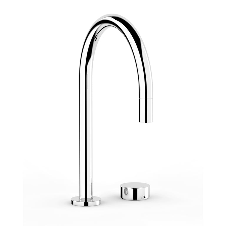 FaucetStrommen ZeroProgresivSmoothSinkMixerW.PullOutCurve Render Image of MixerSet Sink FaucetStrommen ZeroProgresiv Smooth Curve PullOut