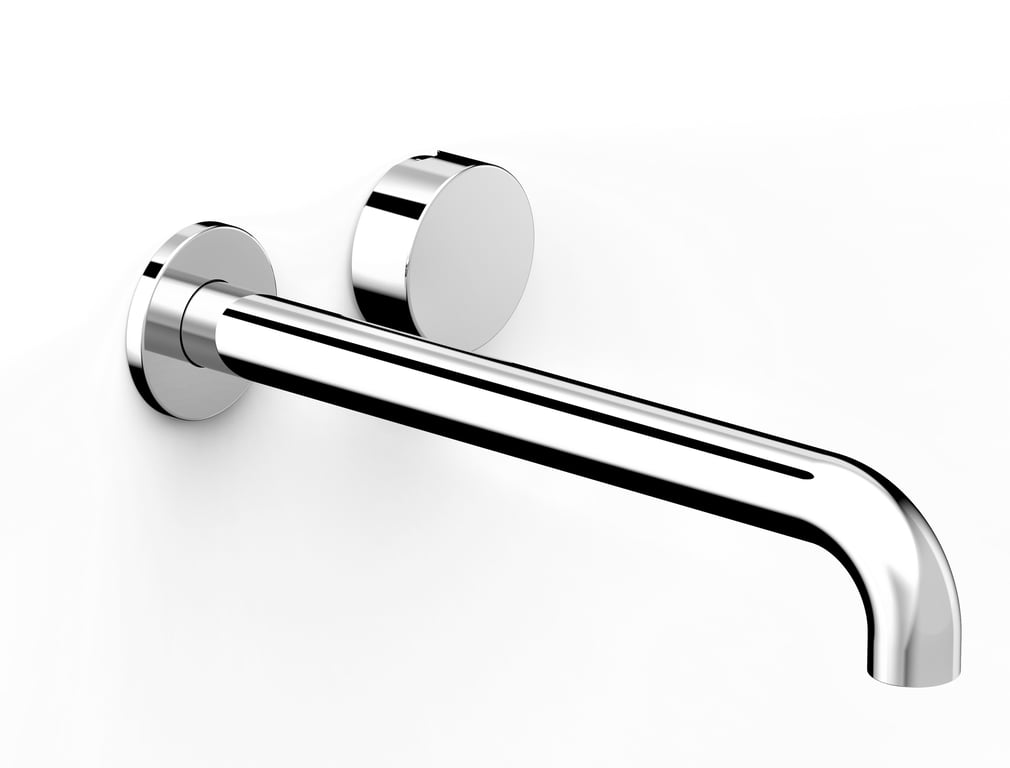 FaucetStrommen ZeroProgresivSmoothWallBasinMixerSet250 Render Image of MixerSet Basin FaucetStrommen ZeroProgresiv Smooth Wall 250