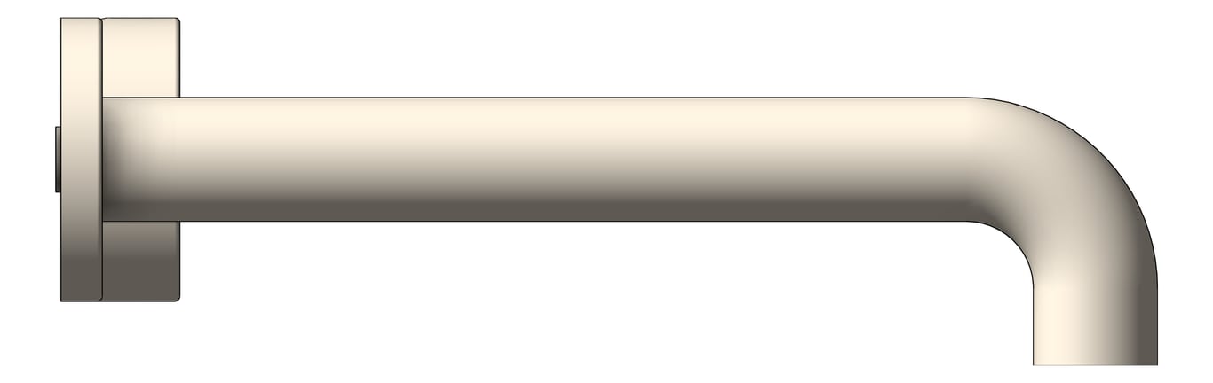 Left Image of MixerSet Basin FaucetStrommen ZeroProgresiv Fluted 200