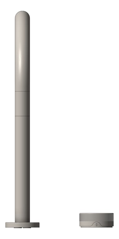 Front Image of MixerSet Sink FaucetStrommen ZeroProgresiv Knurl Curve PullOut