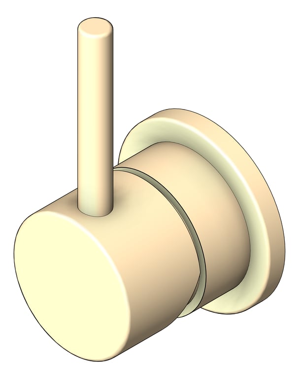 Navigate to MixerTap Wall FaucetStrommen Pegasi 55mmCoverPlate