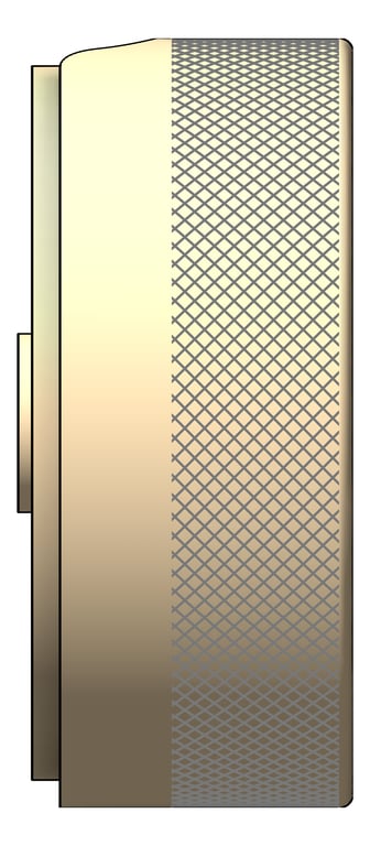 Left Image of MixerTap Wall FaucetStrommen ZeroProgresiv Knurl