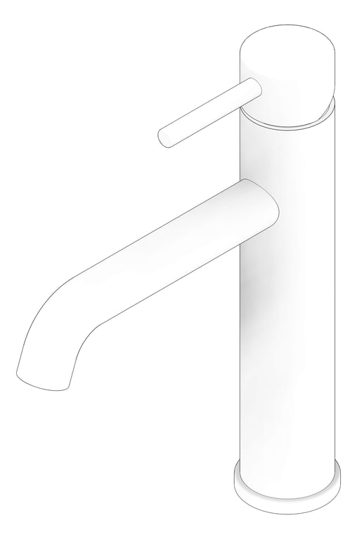 3D Documentation Image of Mixer Basin FaucetStrommen PegasiM Mid 133H