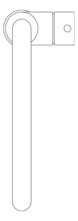 Plan Image of Mixer Sink FaucetStrommen PegasiM Curve PullOut