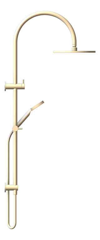 Left Image of Shower Dual FaucetStrommen Pegasi Curve 600