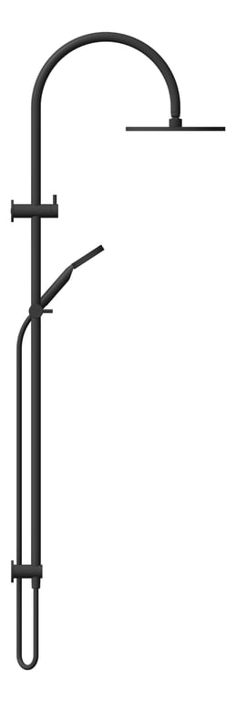 Left Image of Shower Dual FaucetStrommen Pegasi Curve 900