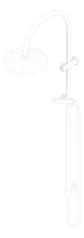 3D Documentation Image of Shower Dual FaucetStrommen Pegasi Curve Micro 900