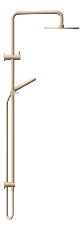Left Image of Shower Dual FaucetStrommen Pegasi Square Micro 900