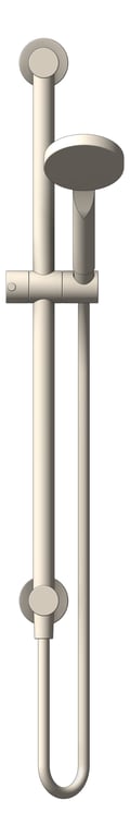 Front Image of Shower Rail FaucetStrommen Pegasi HandHeld Round 600