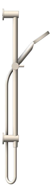 Left Image of Shower Rail FaucetStrommen Pegasi HandHeld Round 600