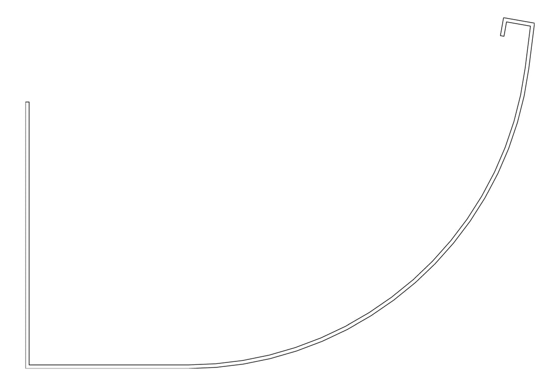 Navigate to Detail Gutter Fielders QuarterRound Elevation