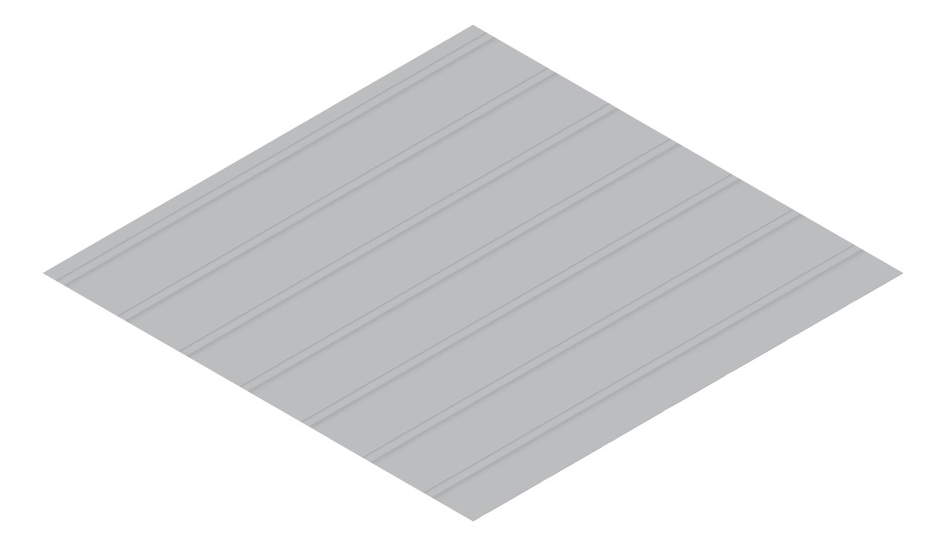 3D Presentation Image of Metal SheetCladding Fielders Finesse Boulevard285 Bluegum