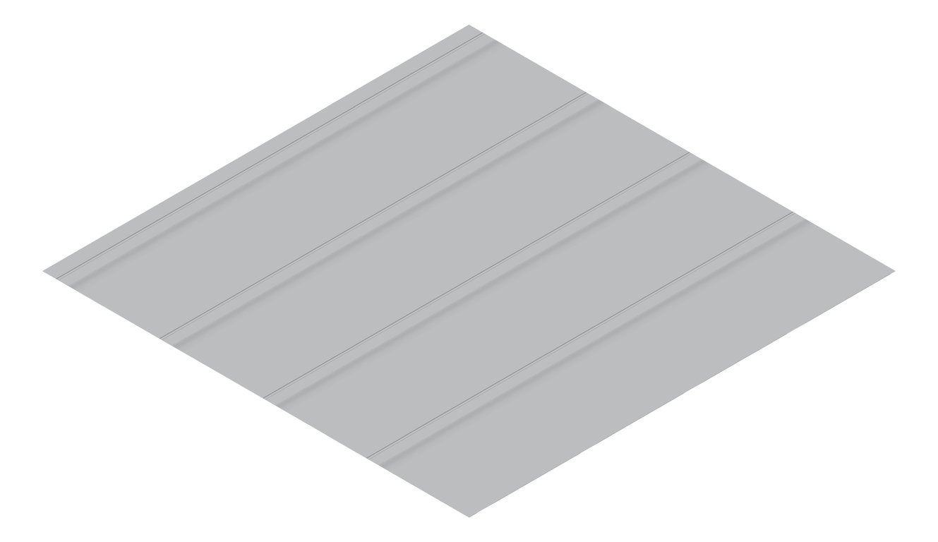 3D Presentation Image of Metal SheetCladding Fielders Finesse Boulevard485 Bluegum