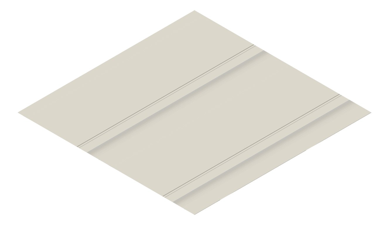 3D Presentation Image of Metal SheetCladding Fielders Finesse Boulevard485 Dune