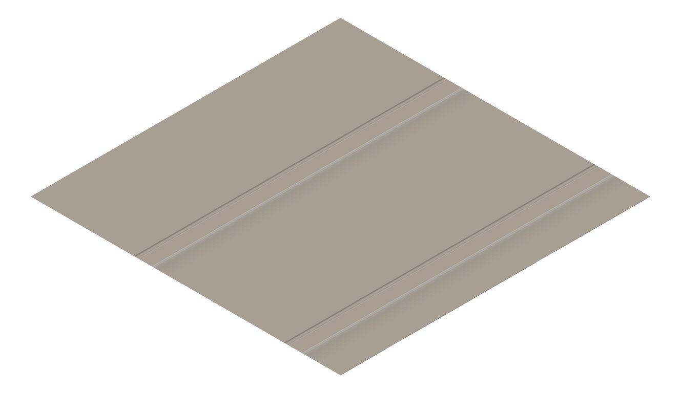3D Presentation Image of Metal SheetCladding Fielders Finesse Boulevard485 Gully