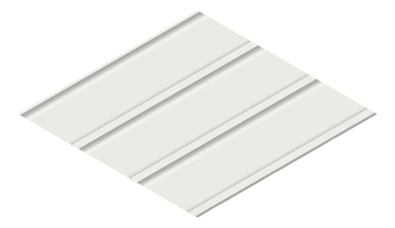 3D Presentation Image of Metal SheetCladding Fielders Finesse Grandeur325 ShaleGrey
