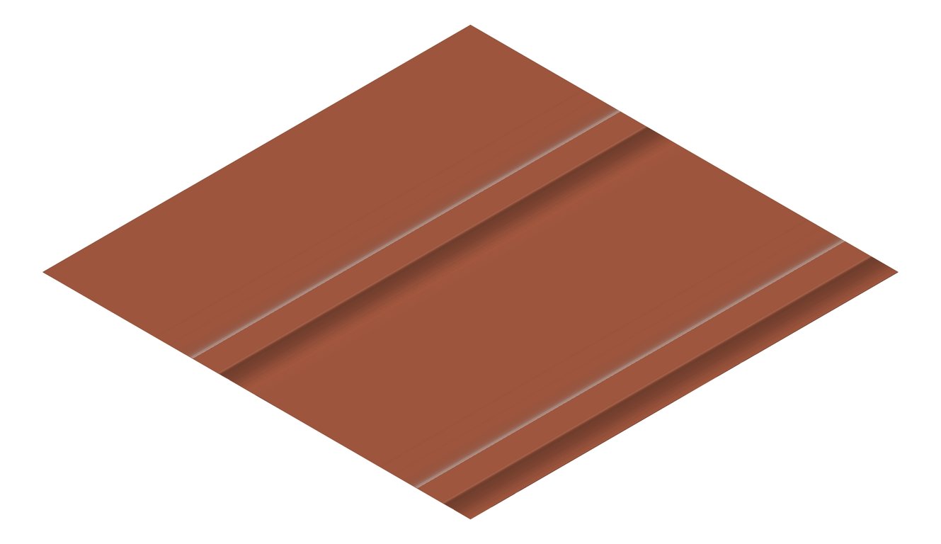 3D Presentation Image of Metal SheetCladding Fielders Finesse Grandeur525 Aries