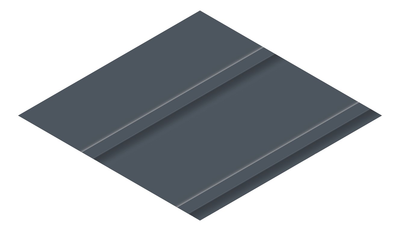 3D Presentation Image of Metal SheetCladding Fielders Finesse Grandeur525 Celestian