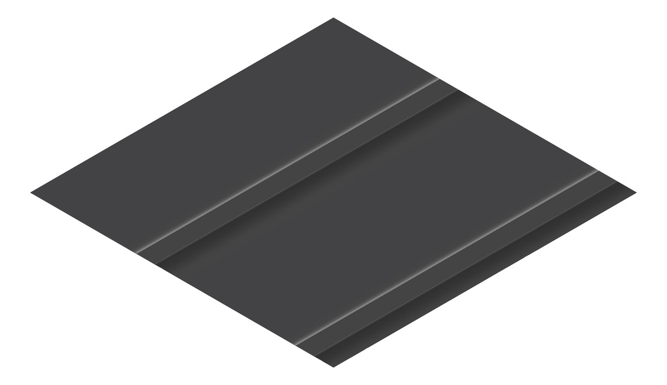 3D Presentation Image of Metal SheetCladding Fielders Finesse Grandeur525 MonumentMatt