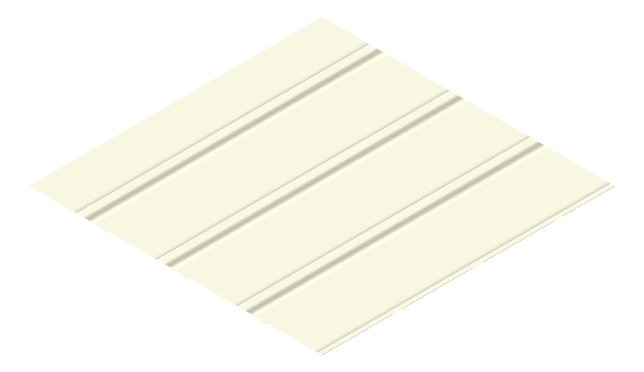 3D Presentation Image of Metal SheetCladding Fielders Finesse NeoRoman275 Rhea