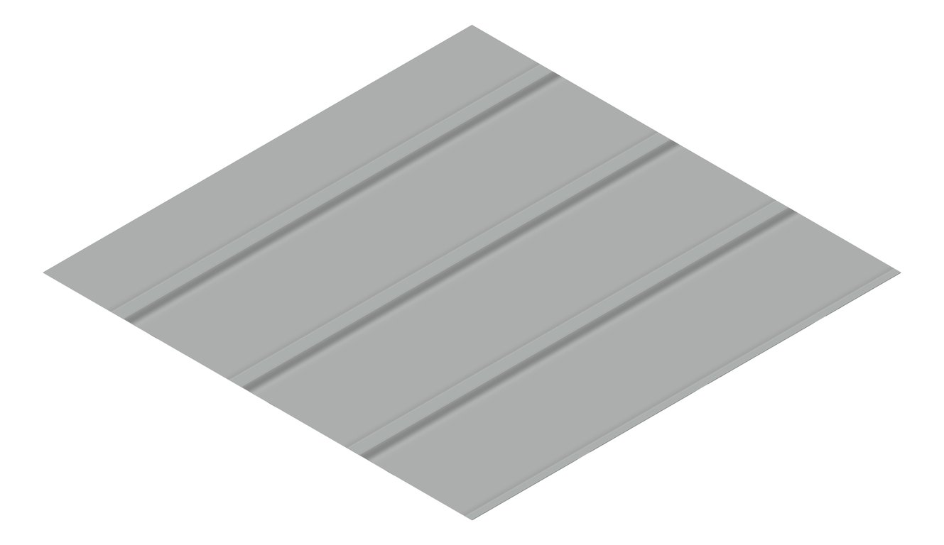 3D Presentation Image of Metal SheetCladding Fielders Finesse NeoRoman275 Windspray