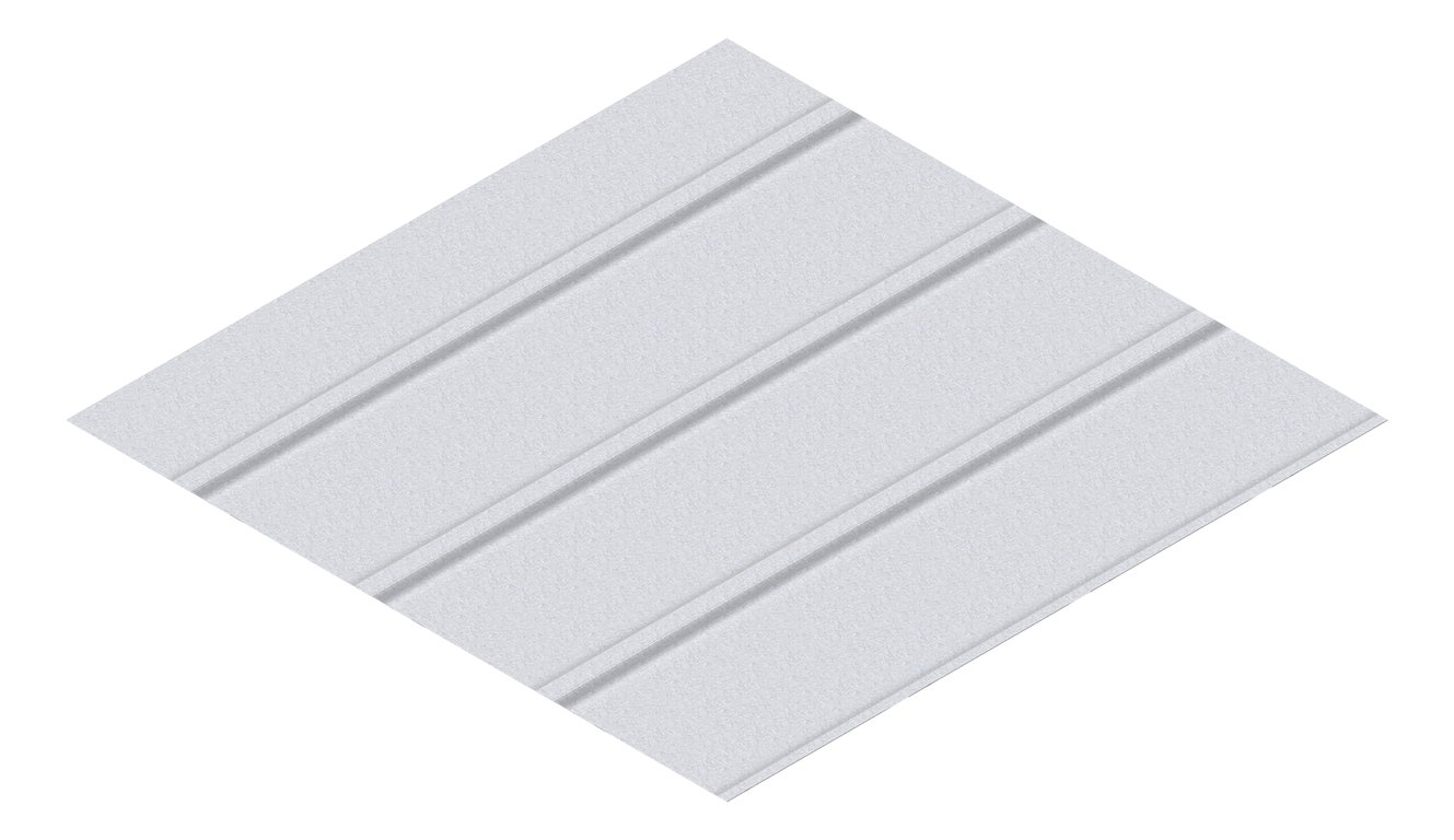 3D Presentation Image of Metal SheetCladding Fielders Finesse NeoRoman275 ZincalumeSteel