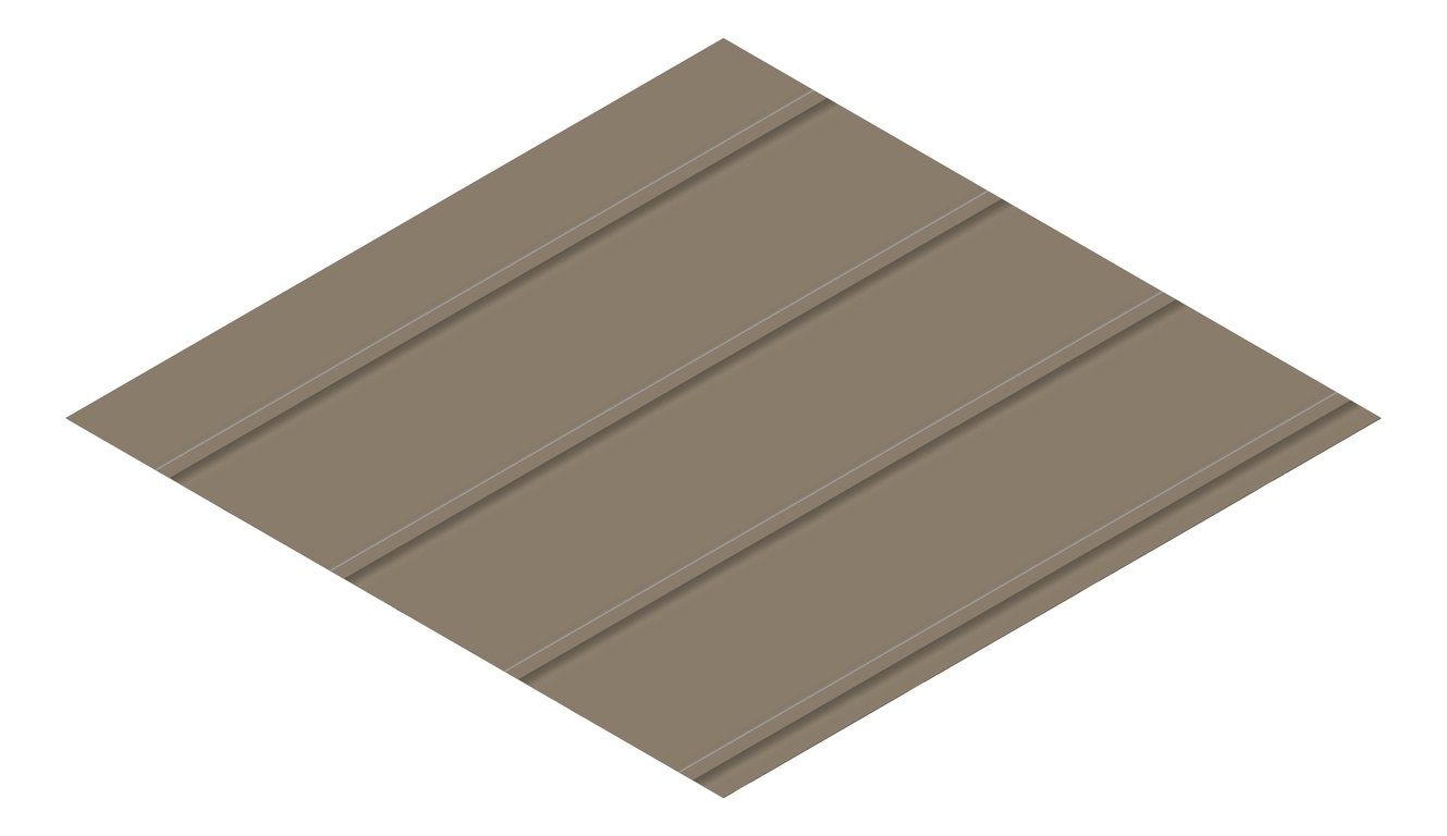 3D Presentation Image of Metal SheetCladding Fielders Finesse Prominence265 Jasper