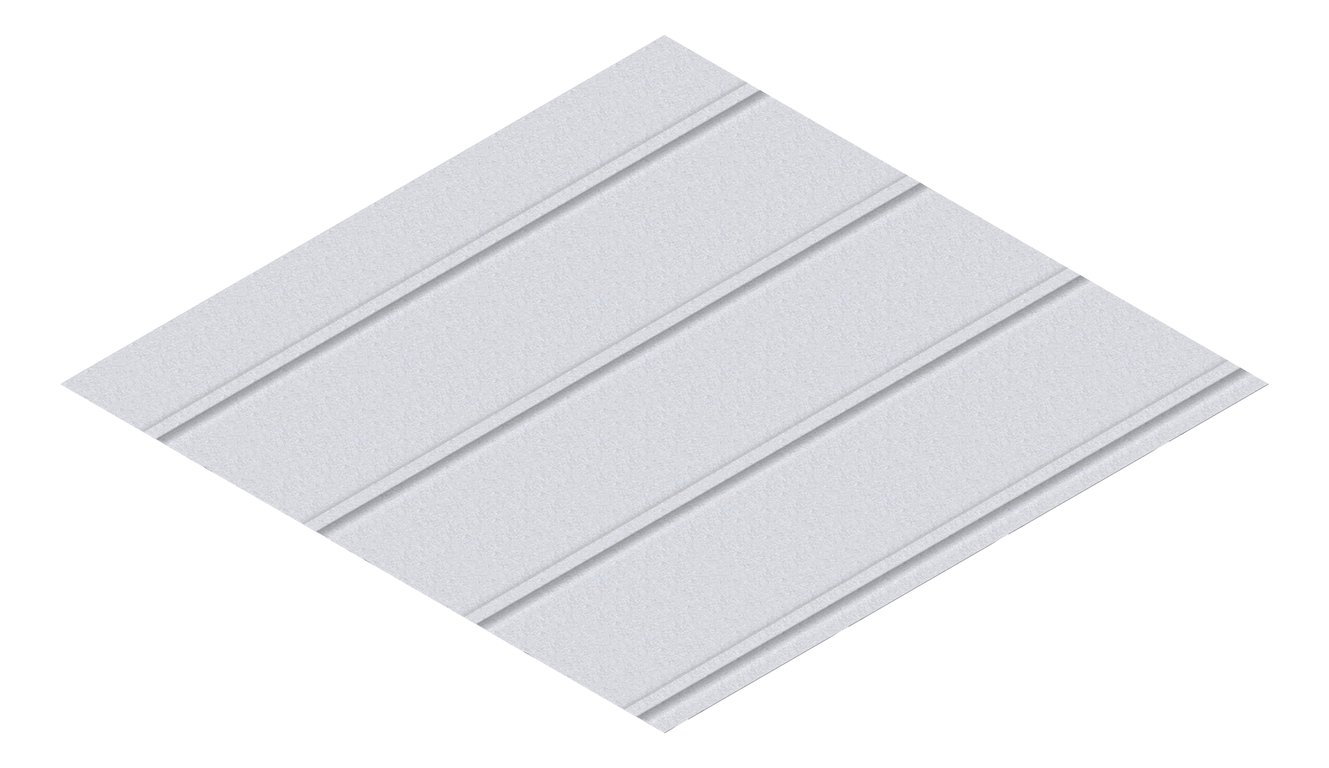 3D Presentation Image of Metal SheetCladding Fielders Finesse Prominence265 ZincalumeSteel