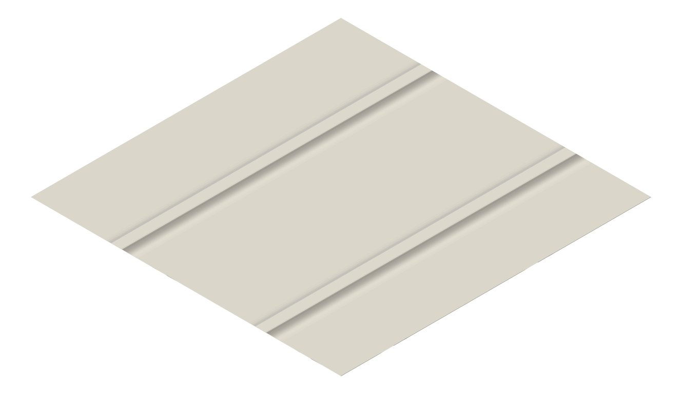 3D Presentation Image of Metal SheetCladding Fielders Finesse Prominence465 Dune