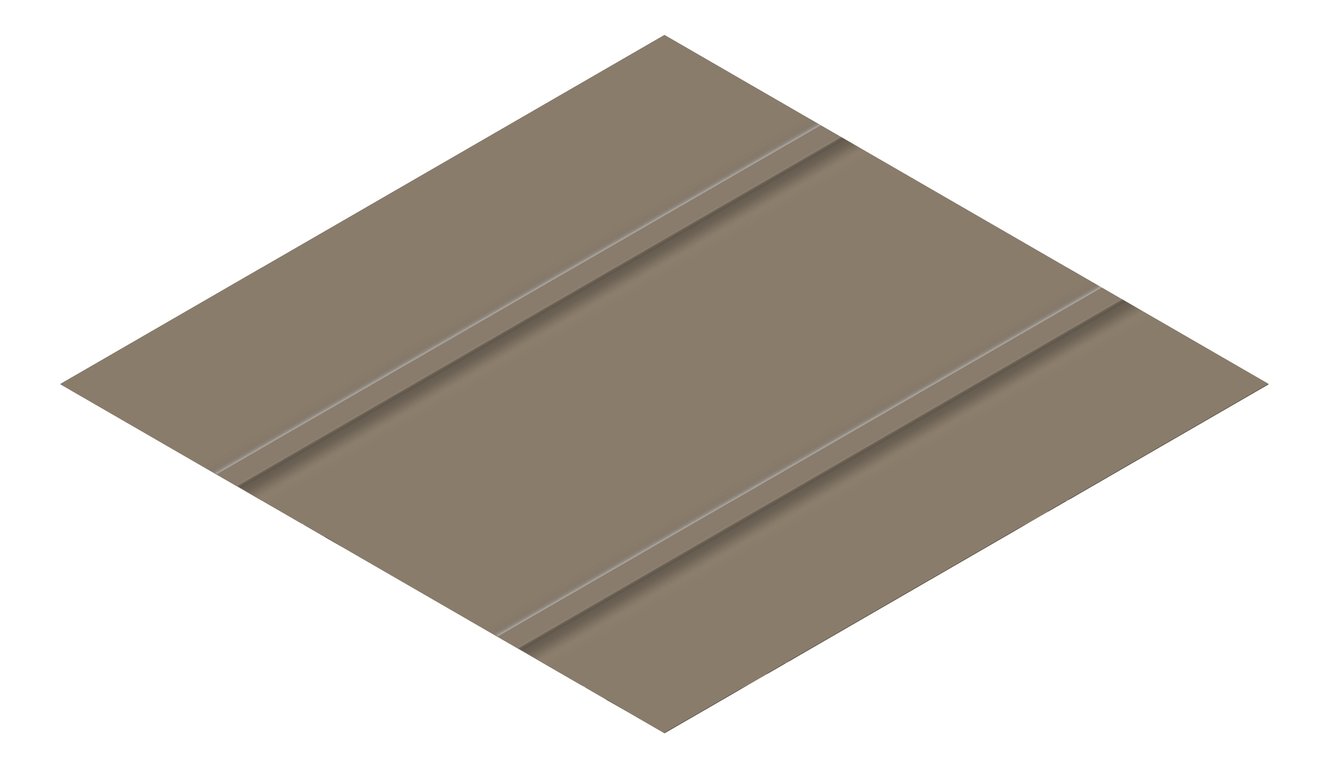 3D Presentation Image of Metal SheetCladding Fielders Finesse Prominence465 Jasper